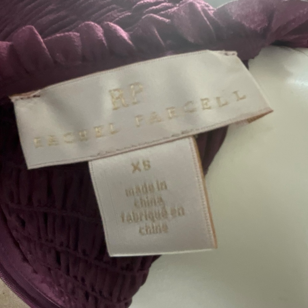 Rachel Parcell‎ Purple Nectar Smocked Tie Waist Dress - Picture 7 of 12